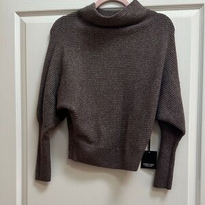 Simply Vera Vera Wang Chocolate Cowl Neck Sweater